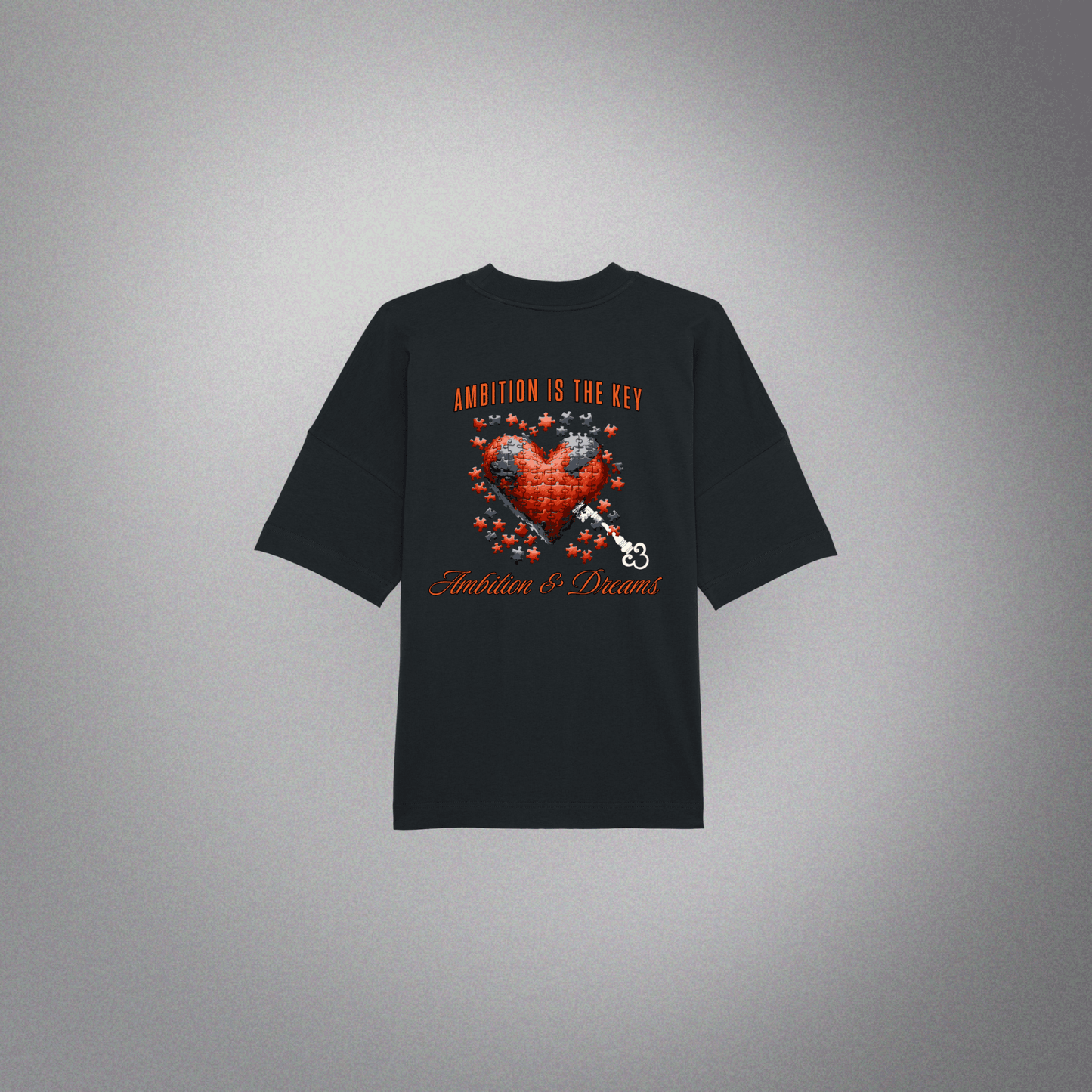 Ambition is the Key T-Shirt Black