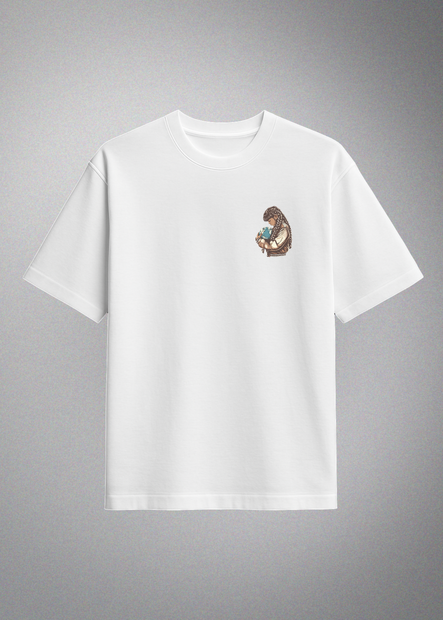 World in Hands Front Tee