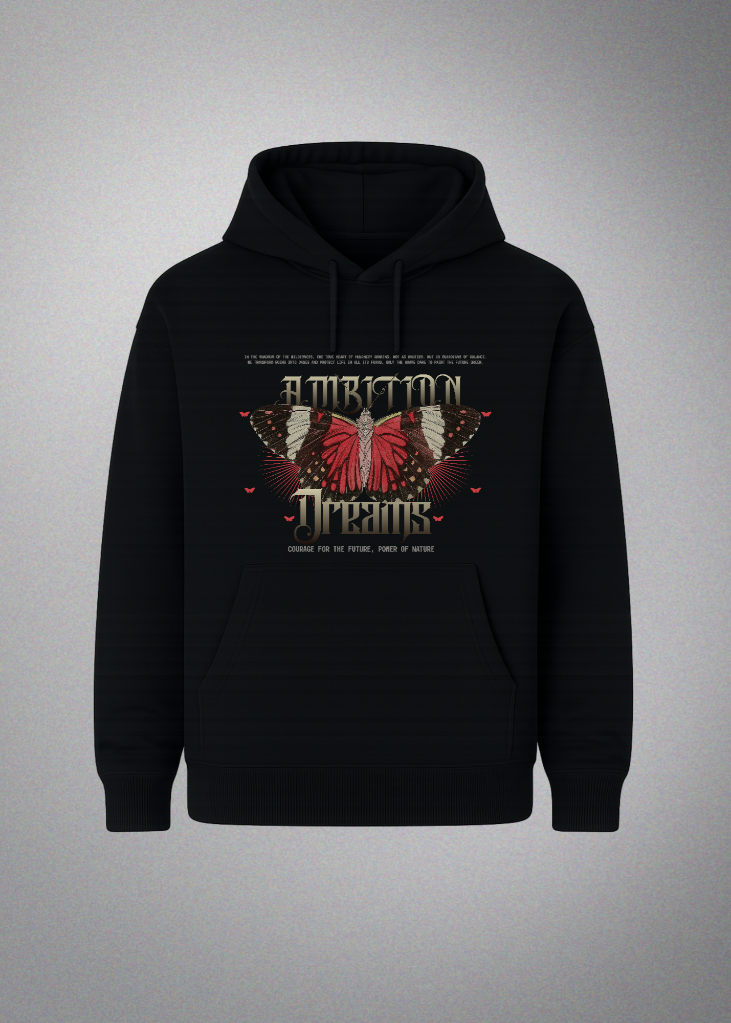 Butterfly Ambitions Front Hoody