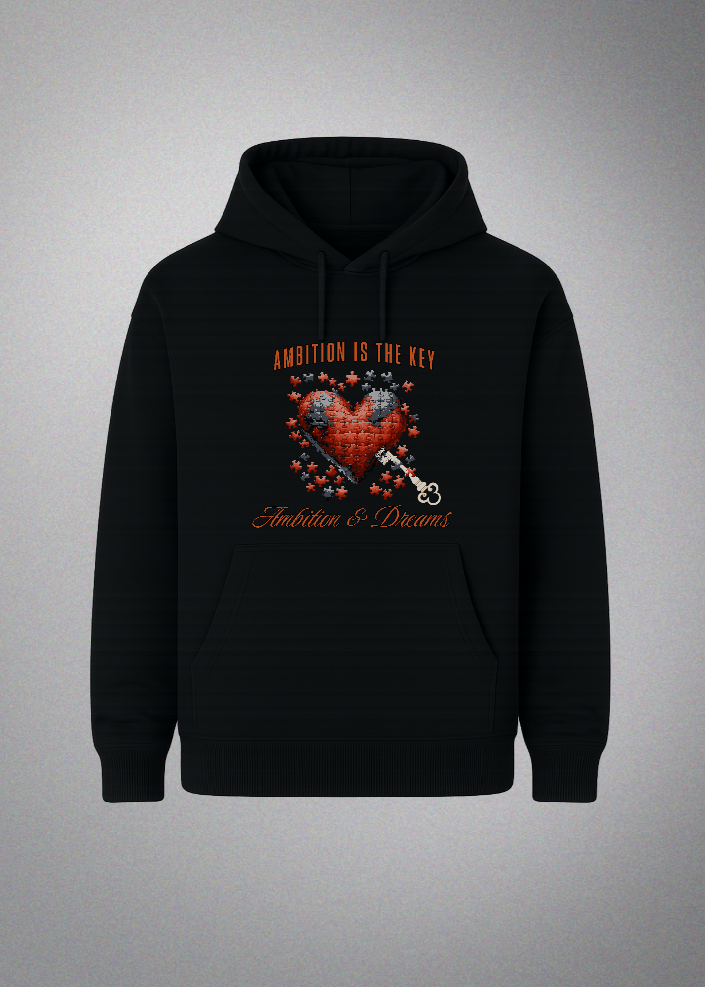 Ambition is the Key Front Hoody