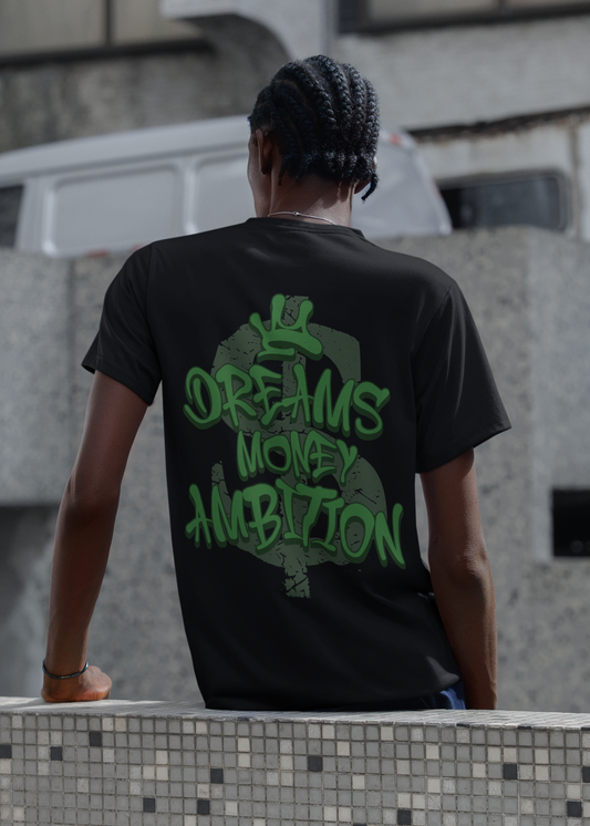 Dreams Money Ambitions T-Shirt Black