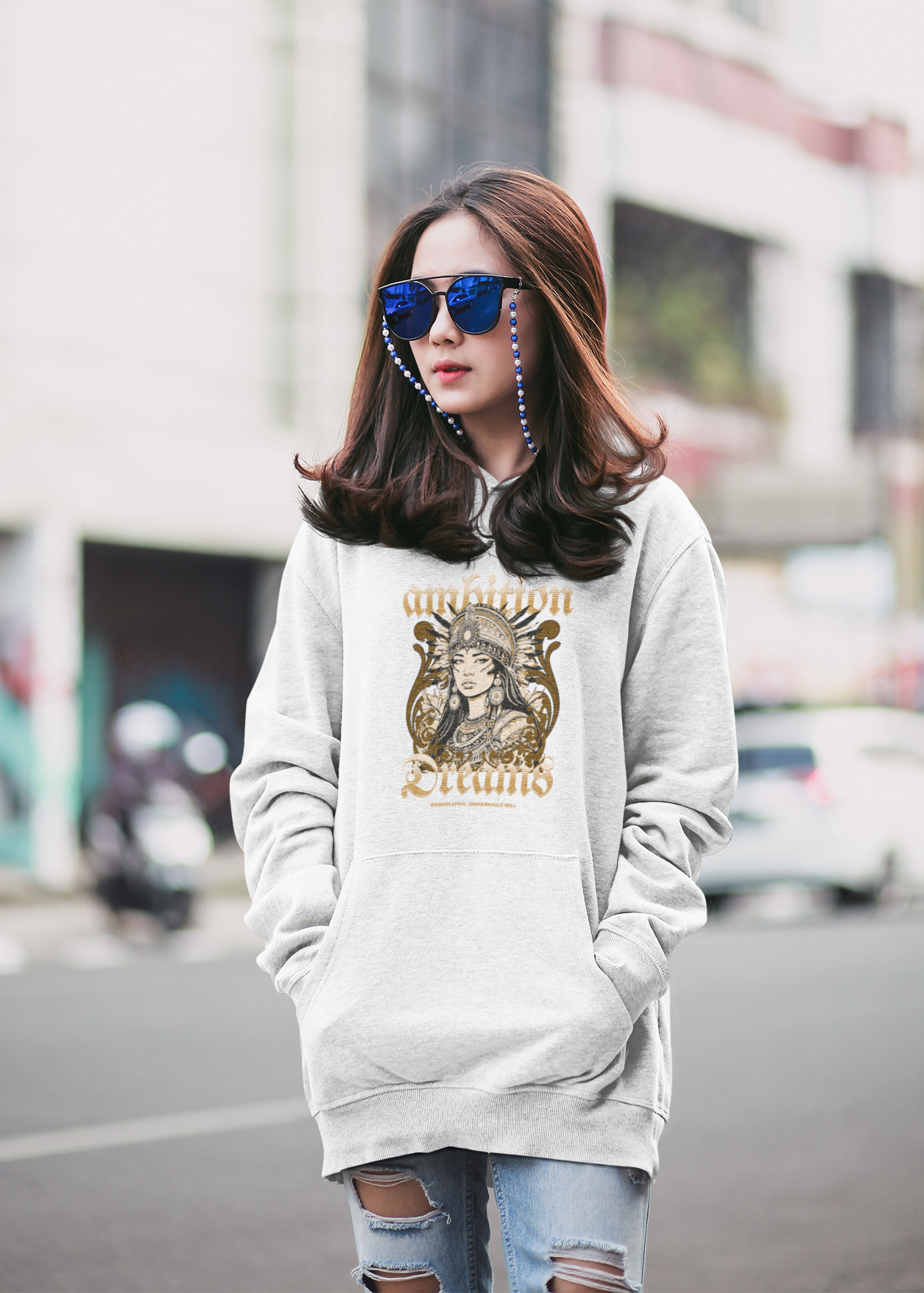 Ambition Dreams Warrior Spirit Front Hoody