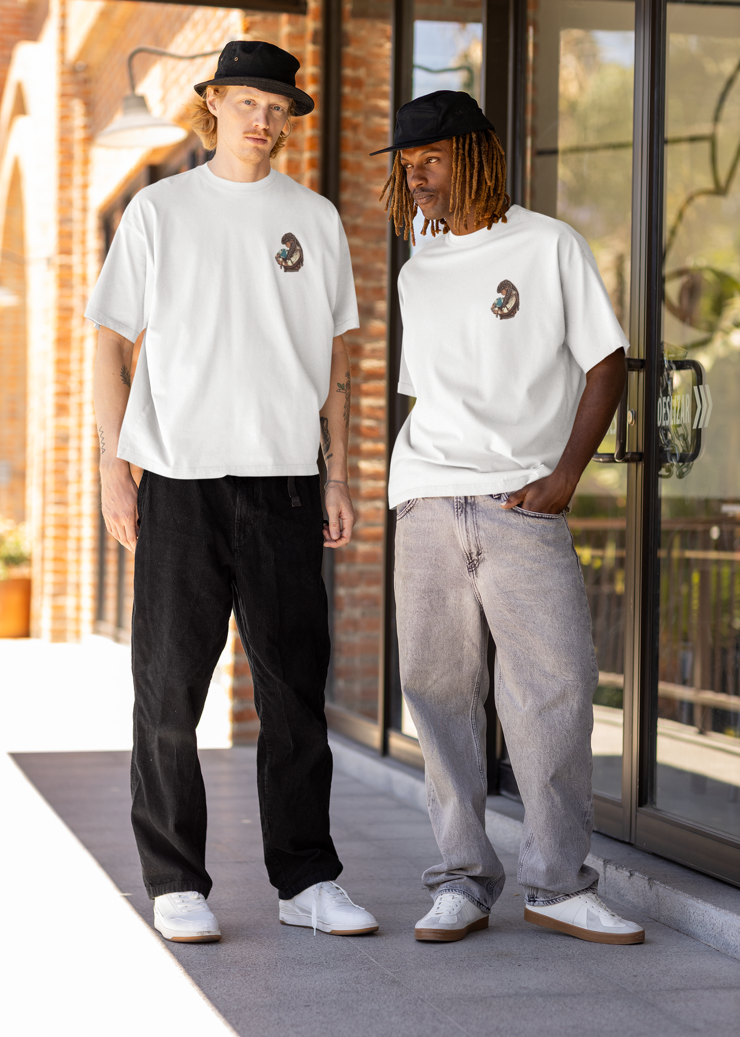 World in Hands Front Tee