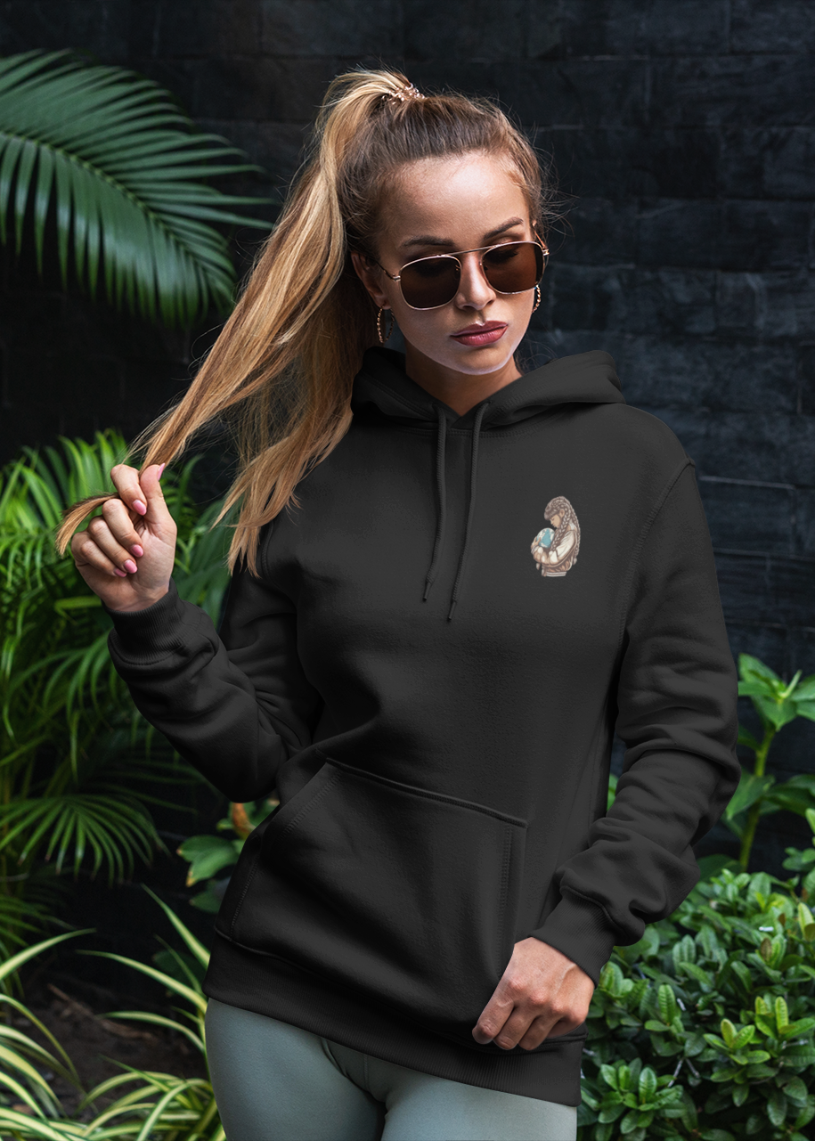 World in Hands Front Hoody