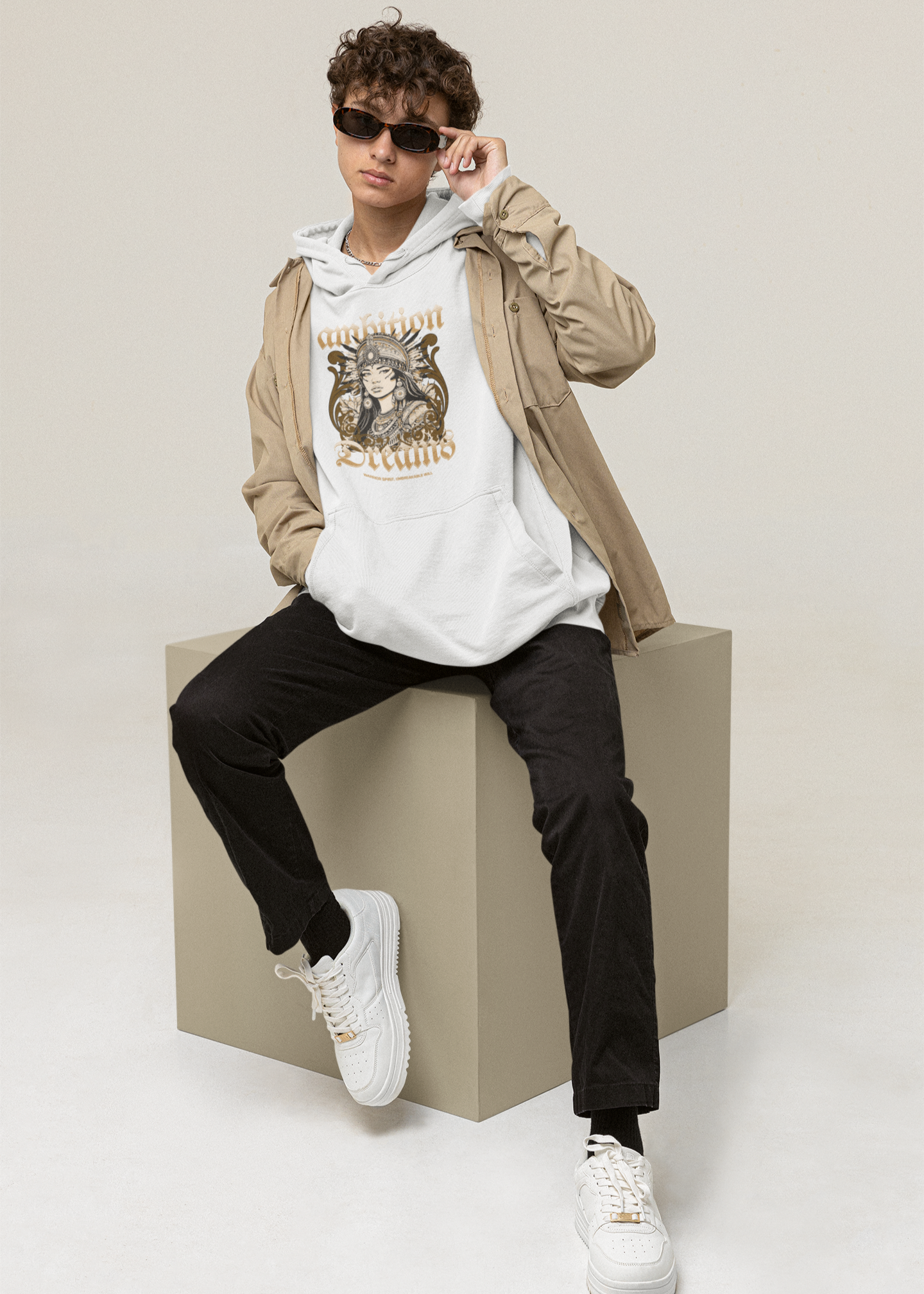 Ambition Dreams Warrior Spirit Front Hoody