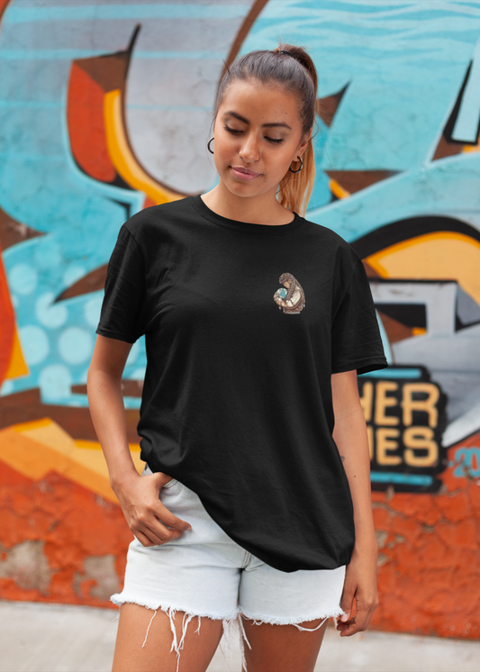 World in Hands Front Tee