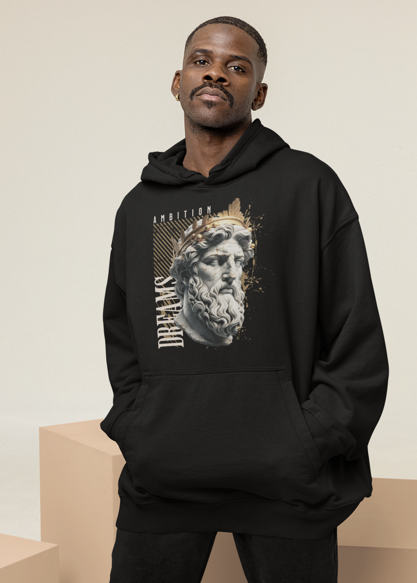 Crowned in Chaos Front Hoody