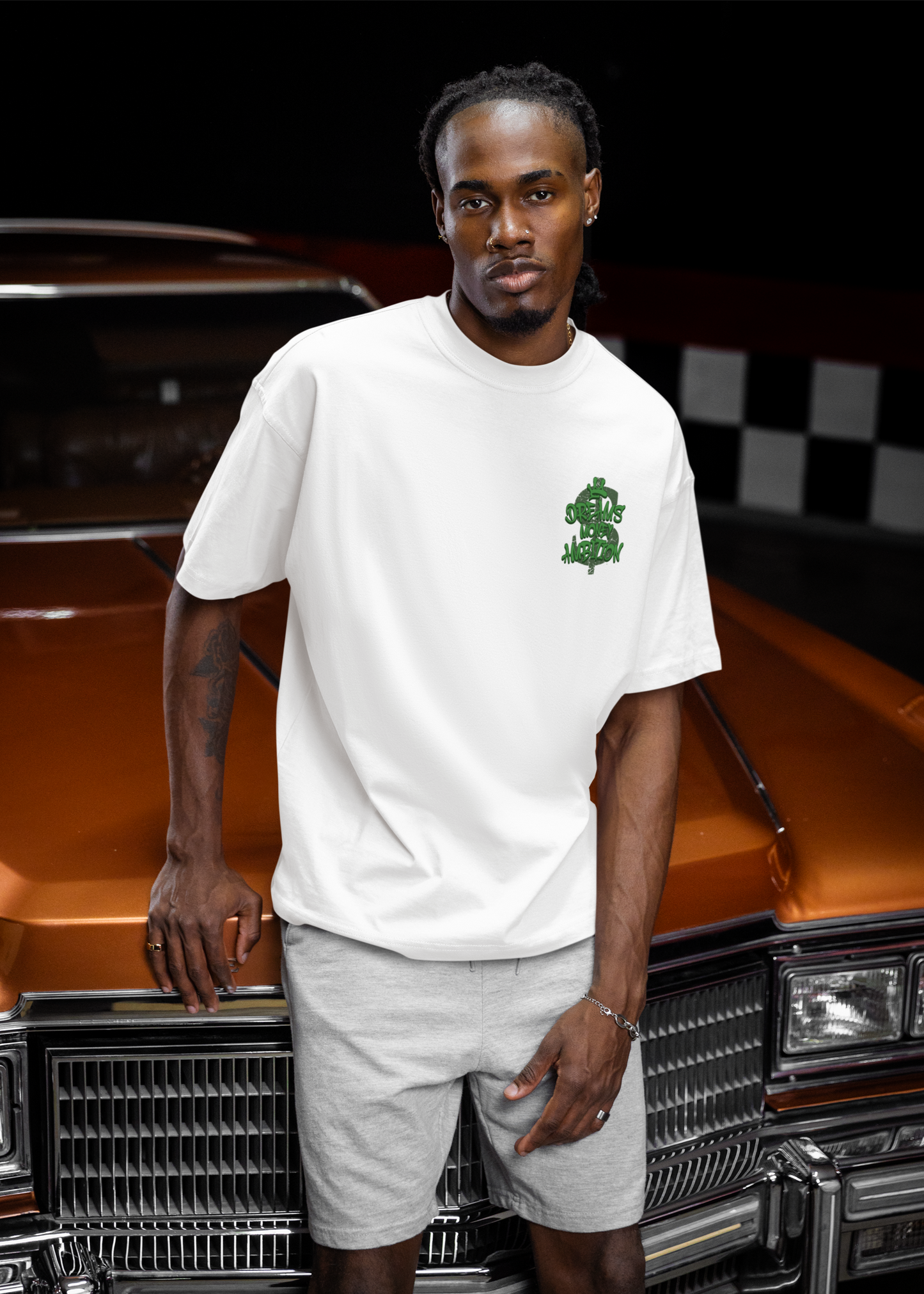Dreams Money Ambitions Front Tee