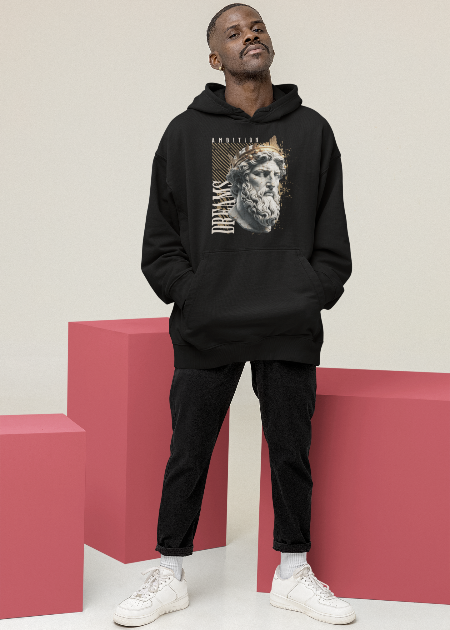 Crowned in Chaos Front Hoody