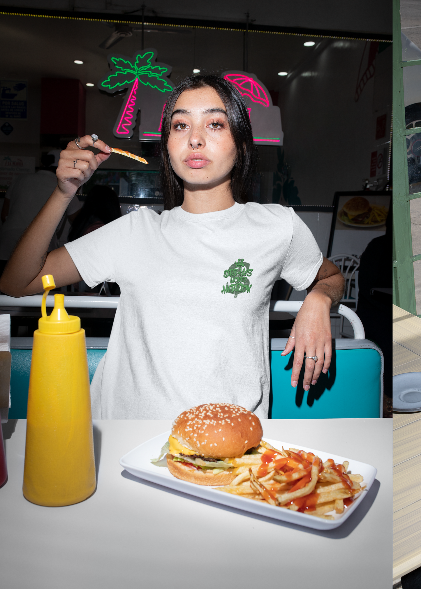 Dreams Money Ambitions Front Tee
