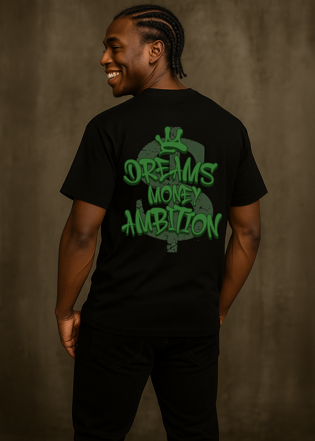Dreams Money Ambitions T-Shirt Black