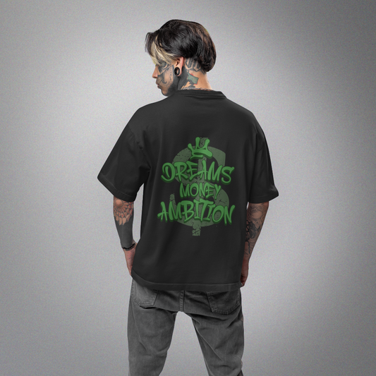Dreams Money Ambitions T-Shirt Black