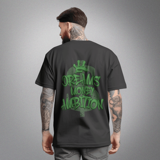 Dreams Money Ambitions T-Shirt Black