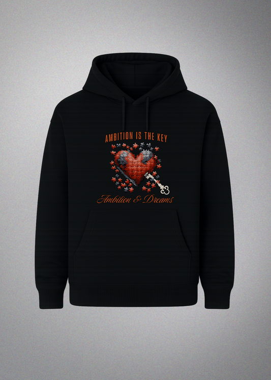 Ambition is the Key Front Hoody