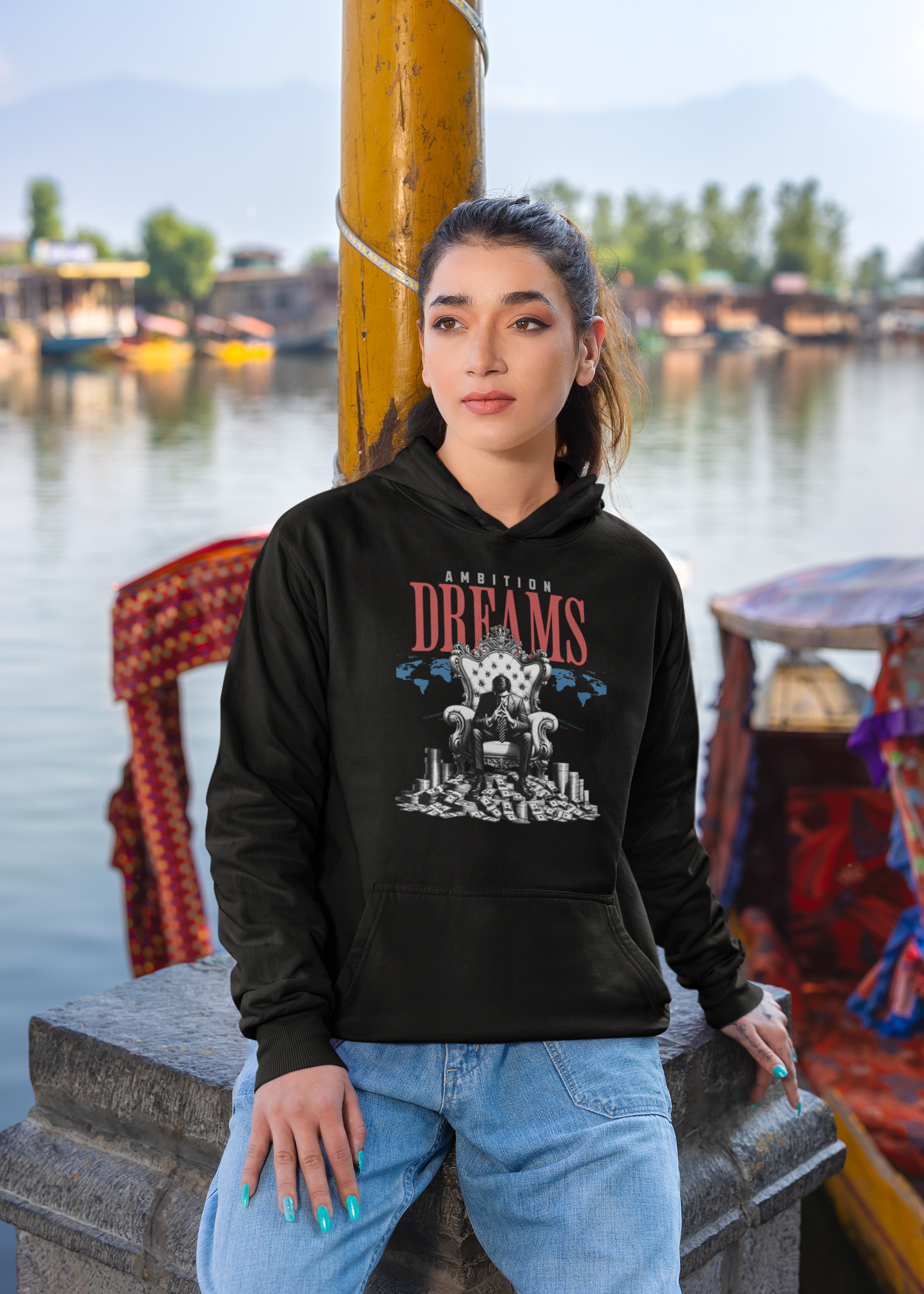 Throne of Ambition Front Hoody