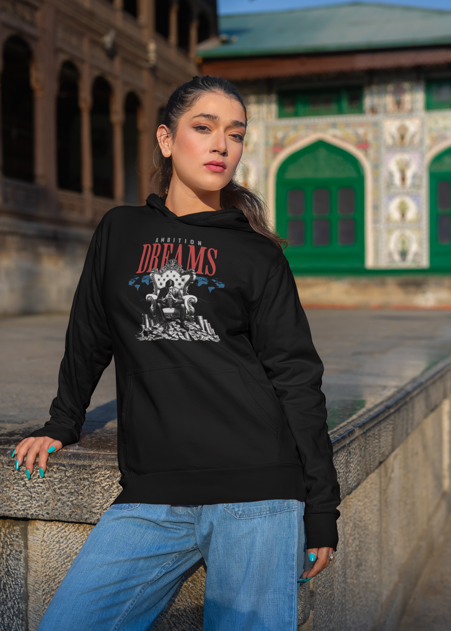Throne of Ambition Front Hoody