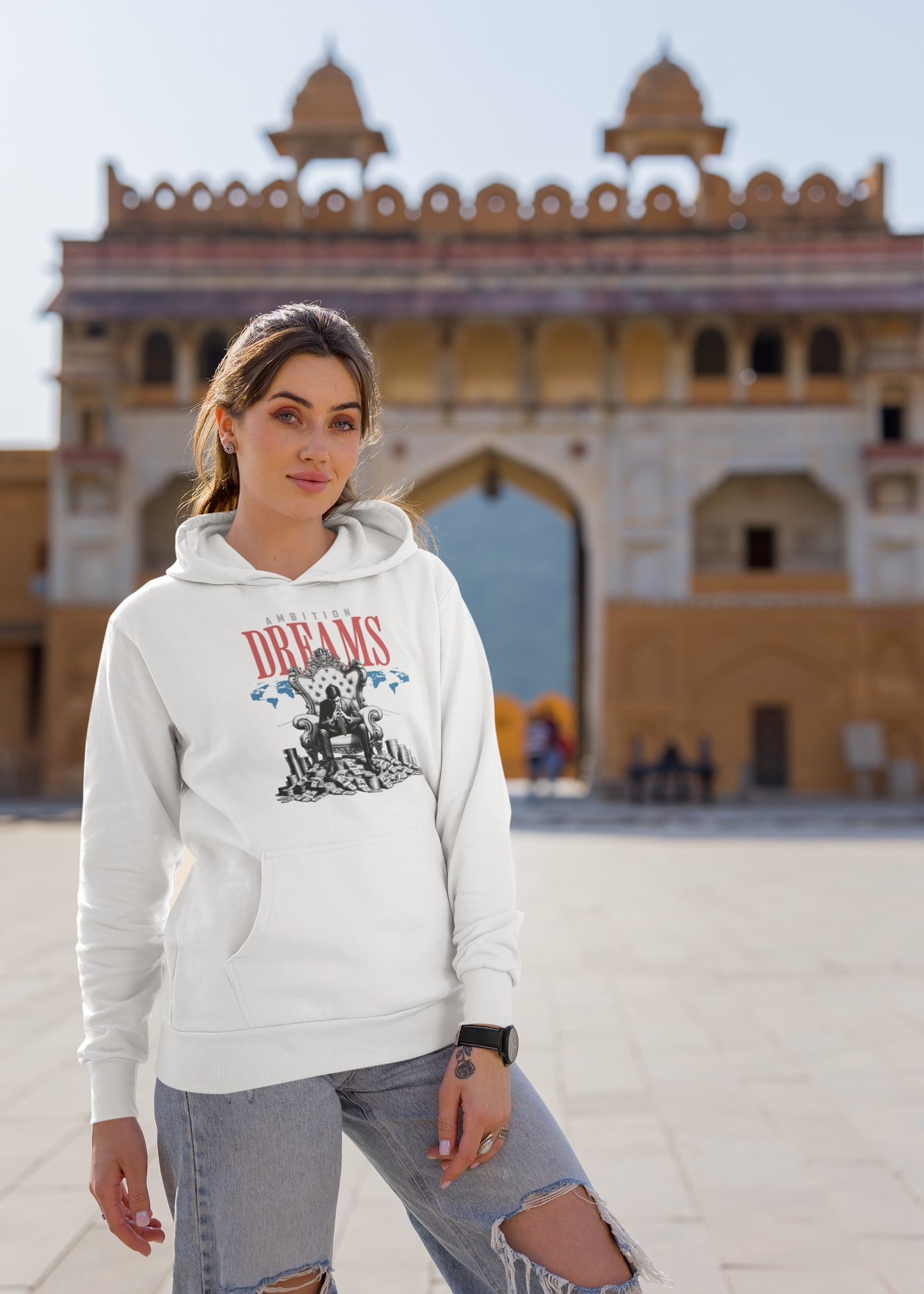 Throne of Ambition Front Hoody