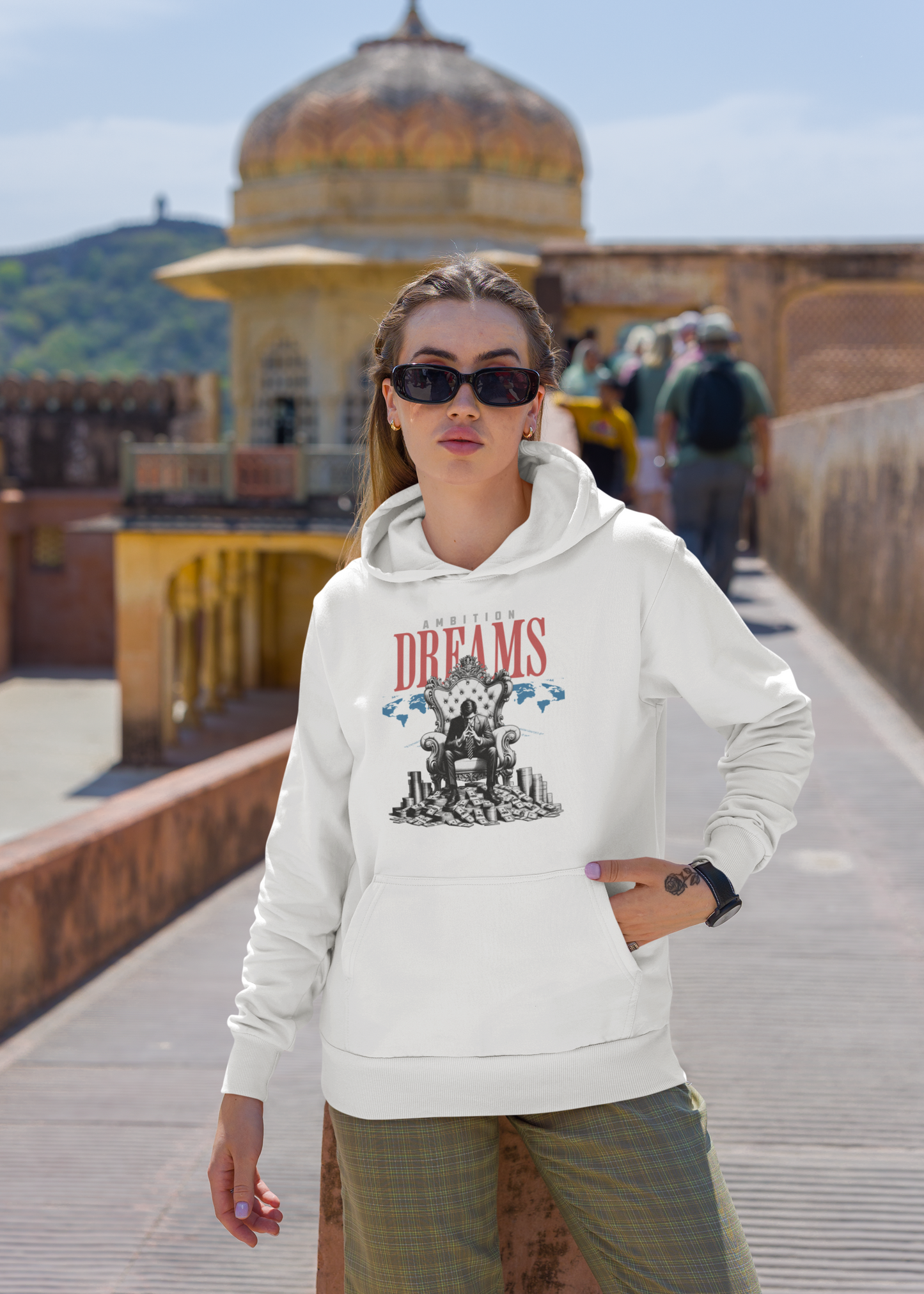 Throne of Ambition Front Hoody
