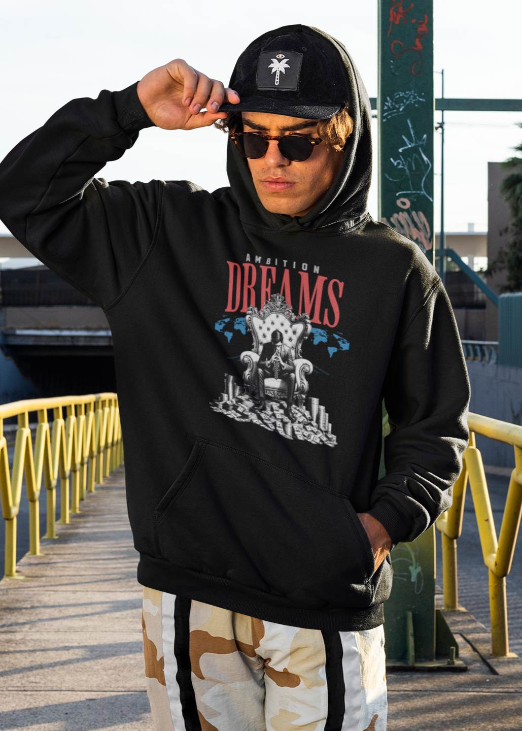 Throne of Ambition Front Hoody