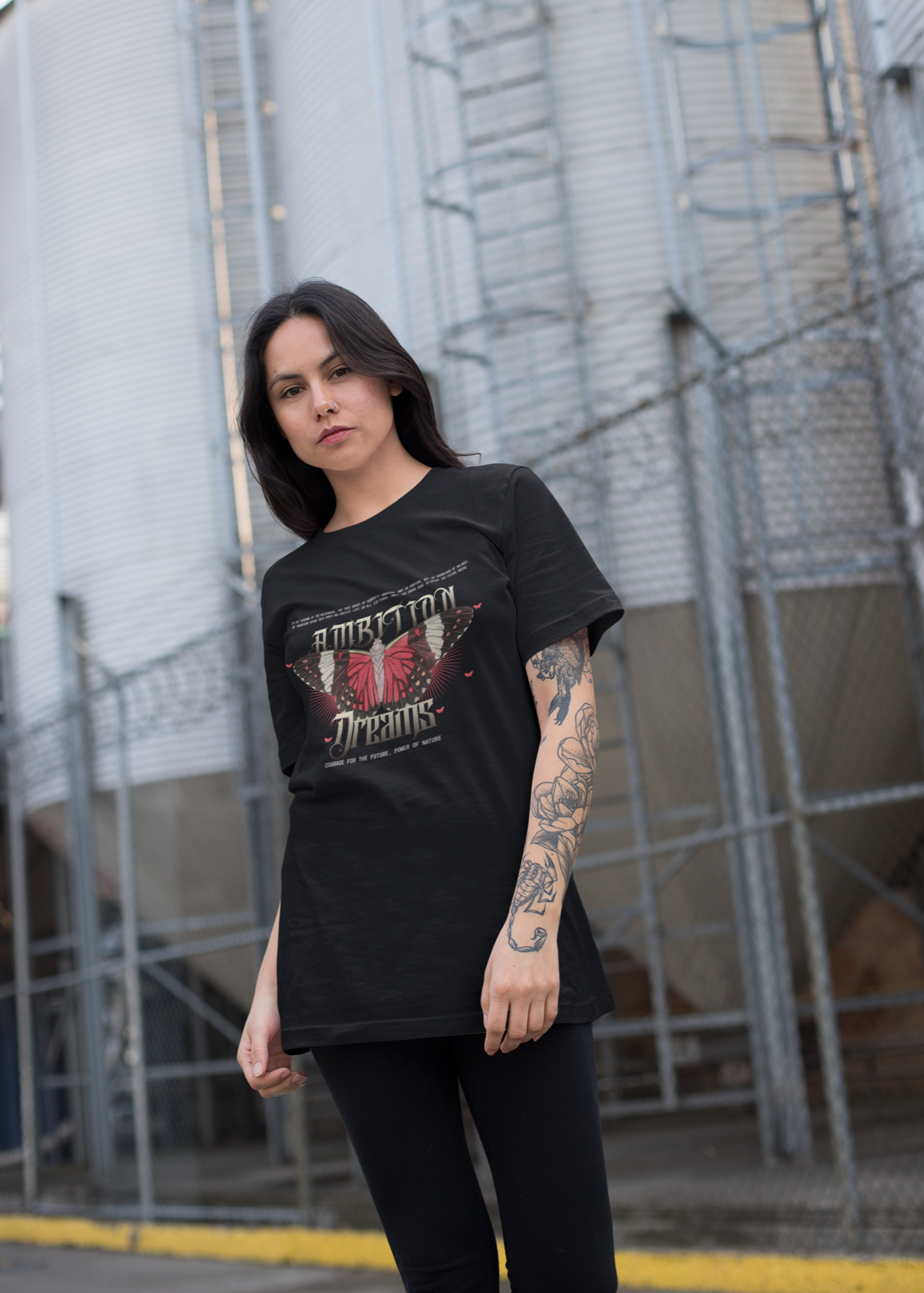 Butterfly Ambitions Front Tee