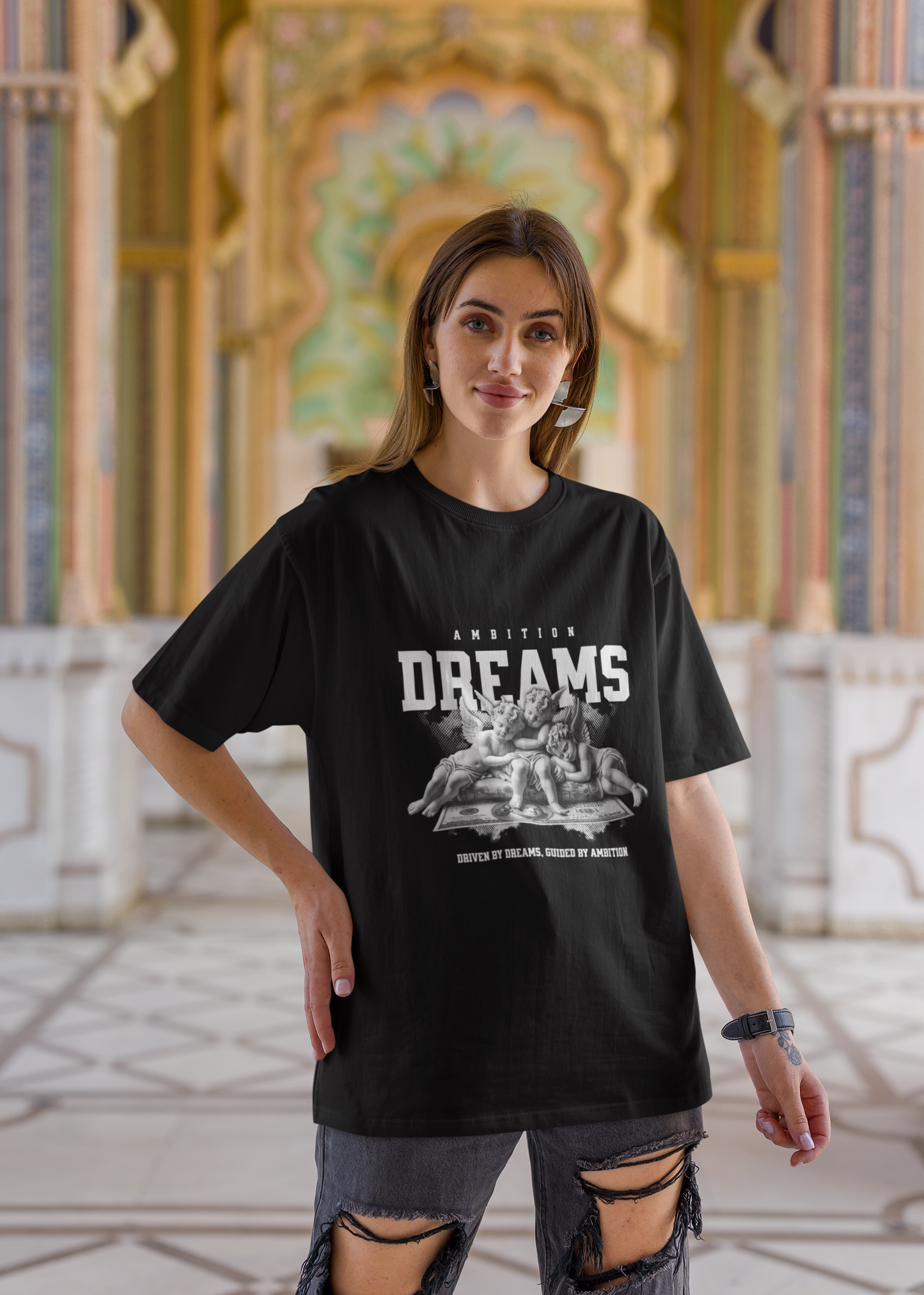 Driven by Dreams Front Tee